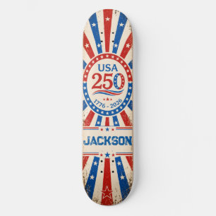 Personlig USA America 250 Skateboard
