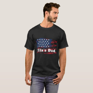 Personlig USA-flagg T-shirt