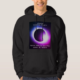 Personlig USA FLAGGA Total solnedgång 2024 Hoodie