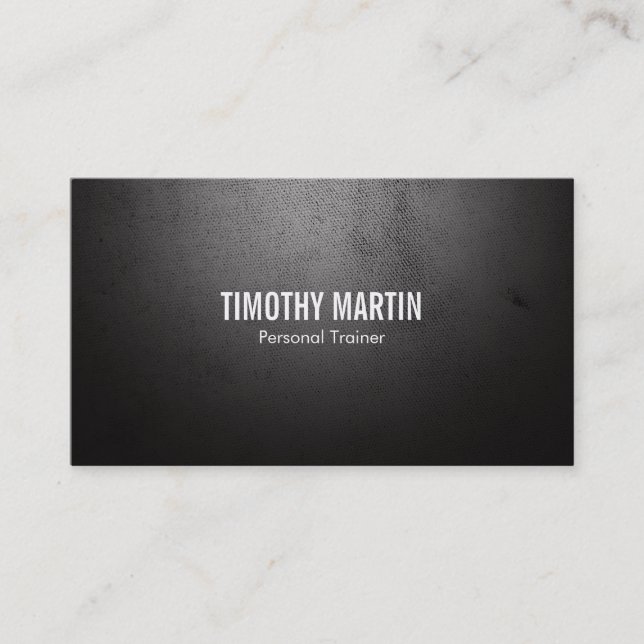 Personlig utbildare (avtalat kort) tidsbeställning kort (Framsida)