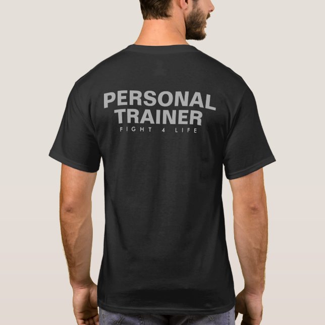 Personlig utbildare T-Shirt (Baksida)