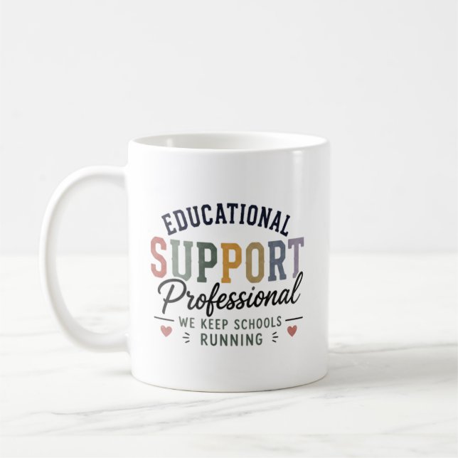 Personlig utbildningsstöd Proffs gåva Kaffemugg (Vänster)
