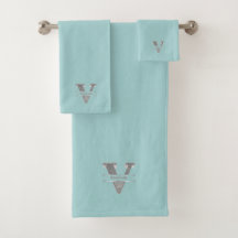 Personlig V Inledande Silver Monogram Ditt namn B