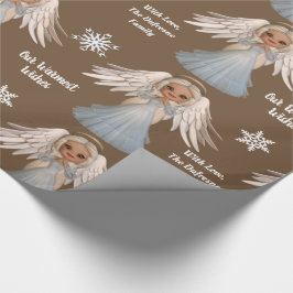 Personlig Vacker Angel Presentpapper