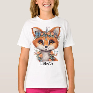 Personlig Vacker Fox T-Shirt: Gracnice och C T Shirt