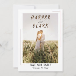 Personlig vacker och blank vigselinbjudan inbjudningar