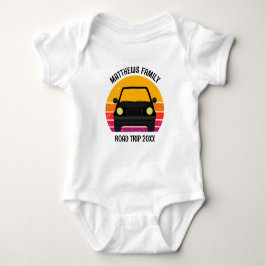 Personlig väg-resa under våruppehållet solnedgång t shirt