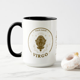 Personlig Våg Zodiac 15 oz Kaffe Mugg