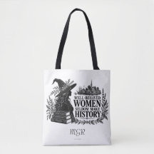 Personlig "Väl Artig Kvinna" Tote - Feminism