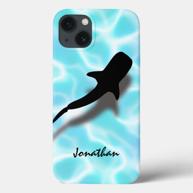 Personlig Vale Shark w/Shadow Tropical Beach (Baksida)