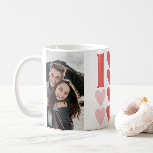 Personlig Valentindagen Romantic Mugg (Med munk)