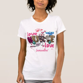 Personlig Valentine Nurse-uppskattning T Shirt