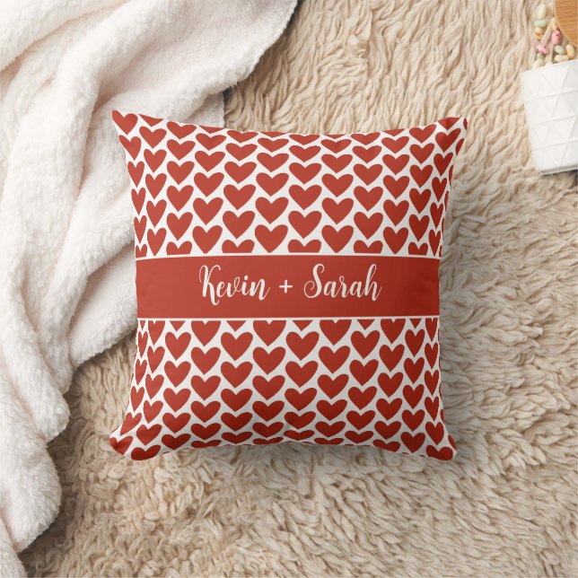 Personlig Valentine Pillow Kudde (Filt)
