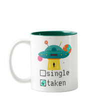 Personlig Valentine Single Taken UFO