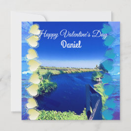 Personlig Valentines Canal Boykompis Blå himmel