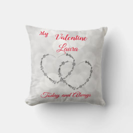 Personlig Valentines day Kudde