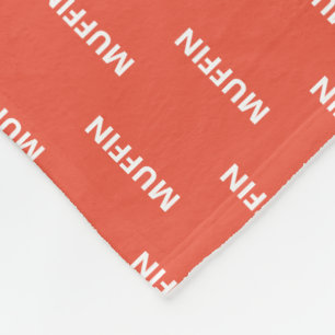 Personlig Valfri Färg Cat Namn Fleecefilt