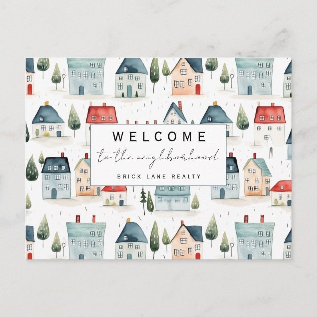 Personlig Välkommen till Neighborhood Realty Vykort (Framsida)