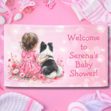 Personlig välkomsthälsning till vår Baby Shower Ro