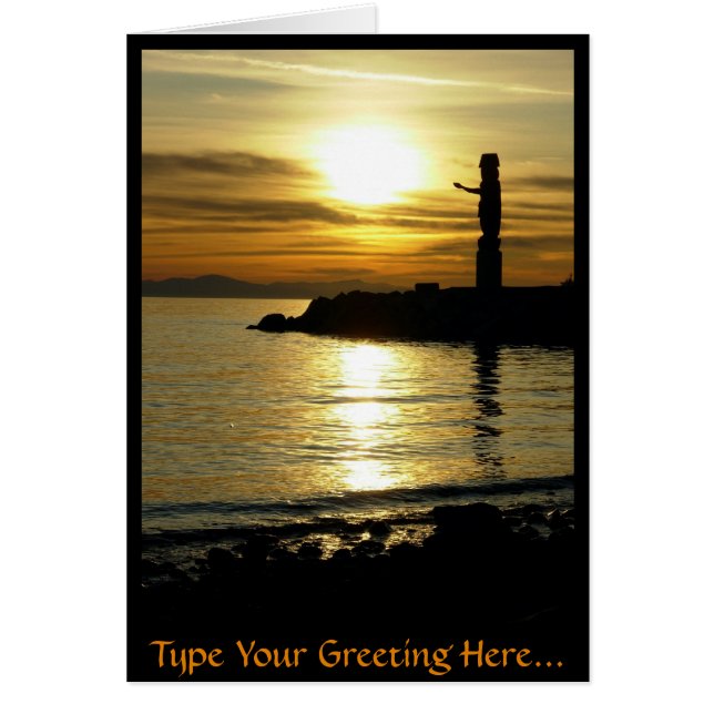 Personlig Vancouver Card Vancouver Souvenir-kort Hälsningskort (Framsidan)