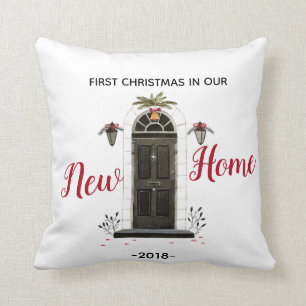 Personlig Vår nya jul i hemmet Dekorativ kudde
