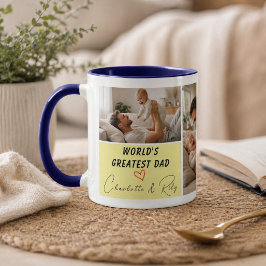 Personlig Världens Bästa Pappa Foto | Fars Mugg