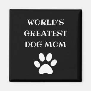 Personlig Världsmästare Hund Mamma Anpassningsbar  Magnet
