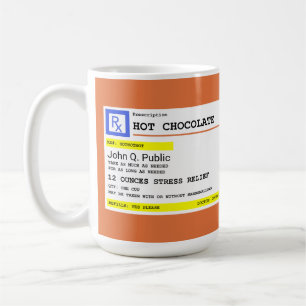 Personlig varm chokladrecept kaffemugg