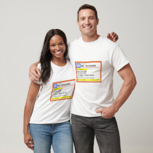 Personlig varm chokladrecept t shirt