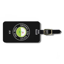 Personlig väska med rolig golfcitat och monogram