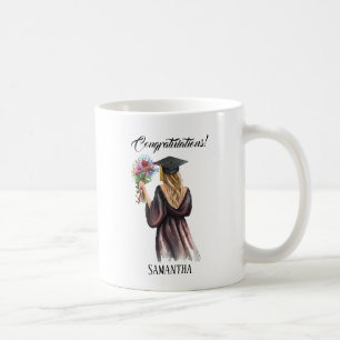 Personlig Vattenfärg Studenten (11) Kaffemugg
