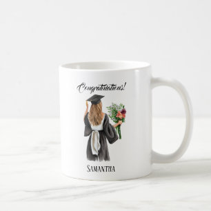 Personlig Vattenfärg Studenten (12) Kaffemugg