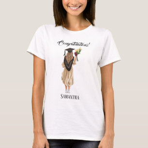 Personlig Vattenfärg Studenten (2) T Shirt