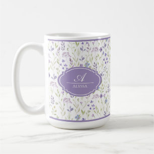 Personlig Vattenfärg Vildblomma-Mugg Kaffemugg