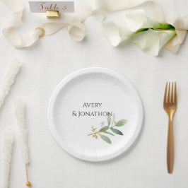 Personlig vattenfärgsgrej och faux guld