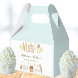 Personlig Vattenfärgskokning Baking Verktyg Presentaskar