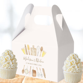 Personlig Vattenfärgskokning Baking Verktyg Presentaskar