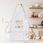 Personlig Vattenfärgsverktyg Köksverktyg för matla Förkläde<br><div class="desc">Cook i stil med den här personligen vuxen-plattan med en vattenfärgad illustration av trämatlagningsutrustning. Med Scandinavian kökscharm och elegant script är det perfekt för bakning,  matlagning eller presenting som ett unikt kökstillbehör. En måste-ha för köksmästare och hemkockar som kärlek!</div>