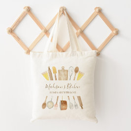 Personlig Vattenfärgsverktyg Köksverktyg för matla Tygkasse