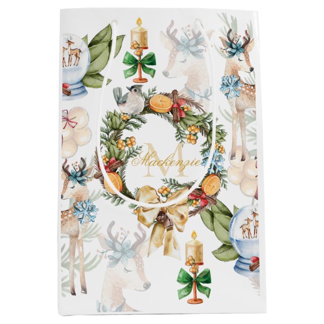 Personlig Vattensfärgad jul (Framsidan)