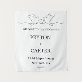 Personlig väv för bröllop