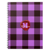 Personlig Vax Seal Monogram Namn Orchid Tartan