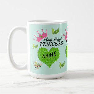 Personlig Vegan Prinsessa Mugg - Anpassad vegansk 
