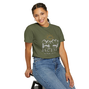 Personlig, versaler med anpassad namntext t shirt