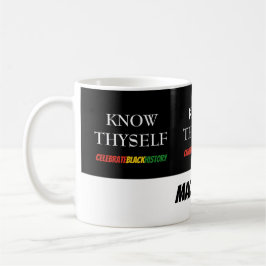 Personlig VET SJÄLV SJÄLV Kaffemugg