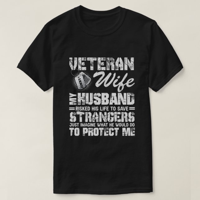 PERSONLIG Veteranfrun, armésoldat Make T Shirt (Design framsida)