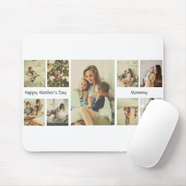 Personlig Vi Kärlek du Mamma Mouse Pad Gift Musmatta (Med mus)