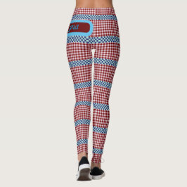 Personlig Vichy Rutig Leggings