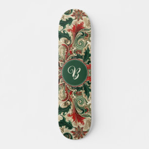 Personlig Victorian/Classic/Vintage-jul Mini Skateboard Bräda 18,5 Cm