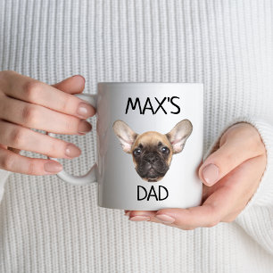 Personlig vid Pappa vid Hund vid Ansikte vid Namn  Kaffemugg